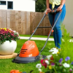 Tondeuse A Gazon électrique Sur Coussin D'air - Largeur De Coupe 25 Cm - Flymo Turbo Lite 250 -Pas Cher Jardinoa Magasin 05085c3727a0a2bb