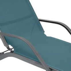 Transat "bayamo" Bleu Canard & Graphite -Pas Cher Jardinoa Magasin 0e825178705782ba