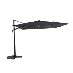 Parasol Déporté HALO Anthracite Chiné 300x300cm