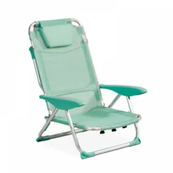 Fauteuil Clic Clac Des Plages Polyester Vert