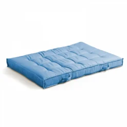 Coussin Pour Palette Matelassé Bleu 120 X 80cm -Pas Cher Jardinoa Magasin 19dc0396bfa314ba