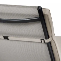 Lot De 2 Coussins Bain De Soleil Polyester Taupe 186x53x5 Cm -Pas Cher Jardinoa Magasin 19e6fd8b46ed7012