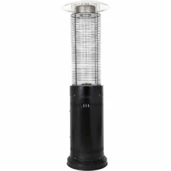 Parasol Chauffant Gaz "flamma" 11 Kw - Noir -Pas Cher Jardinoa Magasin 1e849bee673b4d3e