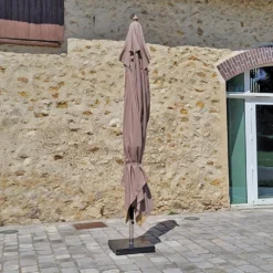 Parasol Droit 4x3 M Taupe Pegasia -Pas Cher Jardinoa Magasin 288dddaf47d20bd6