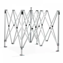 Tente Pliante M2 En Aluminium 3x3m 480g/m² 50mm Blanc -Pas Cher Jardinoa Magasin 2f636b204cf4d1da