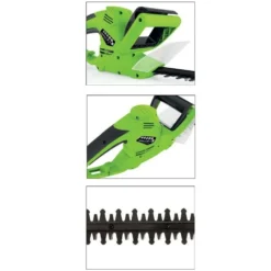 Taille Haies 600w Vito Lame 59cm Protection Lame Et Mains écart Dents 20mm -Pas Cher Jardinoa Magasin 33711415e94e42f1