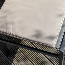 Lot De 2 Coussins Bain De Soleil Polyester écru 186x53x5 Cm -Pas Cher Jardinoa Magasin 440f70c365e200dd