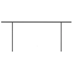 VIDAXL Auvent Manuel Rétractable Avec Led 5x3,5 M Orange Et Marron -Pas Cher Jardinoa Magasin 4aa0606483ec294d