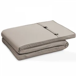 Lot De 2 Coussins Bain De Soleil Polyester Taupe 186x53x5 Cm -Pas Cher Jardinoa Magasin 4d0d3fdd6007e3c0