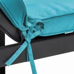 Coussin De Bain De Soleil En Polyester Bleu -Pas Cher Jardinoa Magasin 55de8b6193440e63