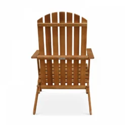 Lot De 2 Fauteuils Pliant En Bois D'eucalyptus -Pas Cher Jardinoa Magasin 5811988b24f33e3f