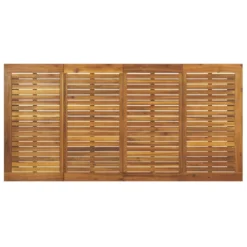 VIDAXL Table De Jardin Et Pieds En Forme De U 180x90x75 Cm Bois Acacia -Pas Cher Jardinoa Magasin 60ff53fdd77f7bc0