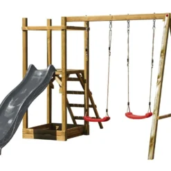 Aire De Jeux "kubus" Avec échelle Inclinée - 320 X 350 X 210 Cm