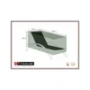 Housse De Protection Pour Chaise Longue 205 X 75 X 68 Cm - Noir
