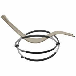VIDAXL Chaise Longue Pour Enfants Acier Taupe -Pas Cher Jardinoa Magasin 627a6e94905a76.38077607
