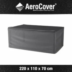 Aerocover Housse De Protection Pour Table Rectangulaire L220 Cm -Pas Cher Jardinoa Magasin 62b30827558665.06181831