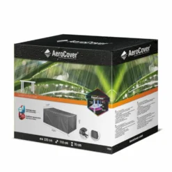Aerocover Housse De Protection Pour Table Rectangulaire L220 Cm -Pas Cher Jardinoa Magasin 62b30827673498.47003696
