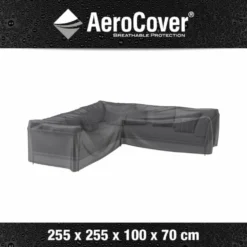Aerocover Housse De Protection Pour Salon De Jardin D'angle L255 X 100 Cm -Pas Cher Jardinoa Magasin 62b63af0629055.46448961