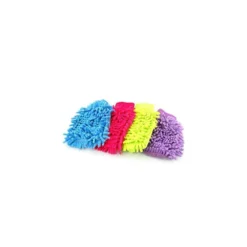 Lot Spécial De 4 Gants Chenille Microfibre Multicolores -Pas Cher Jardinoa Magasin 6309183f18a930.76277788