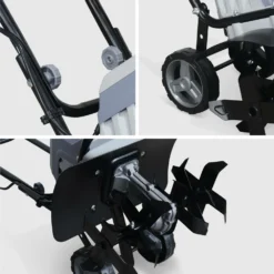 Motobineuse électrique Voltr 1400w, 6 Fraises Et Largeur De Travail De 40cm, -Pas Cher Jardinoa Magasin 63285dae041567.60406008