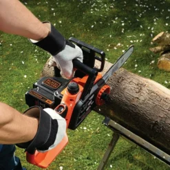 Black & Decker Tronçonneuse à Batterie Lithium-ion18v 2.0 Ah Guide Lame 25 Cm Gkc1825l20 -Pas Cher Jardinoa Magasin 63319b5fc2f7b0.04268996