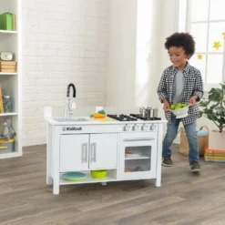 KidKraft Cuisine Enfant En Bois Little Cook -Pas Cher Jardinoa Magasin 6347358585ef15.72171507