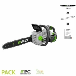 Tronconneuse Electrique 1800w à Batterie Guide Oregon 45 Cm Ego Power+ Cs1800e