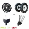 Pack Accessoires Labour Traction Arracheuse Pommes De Terre Lea Pour Motobineuse Motoculteur Thermique