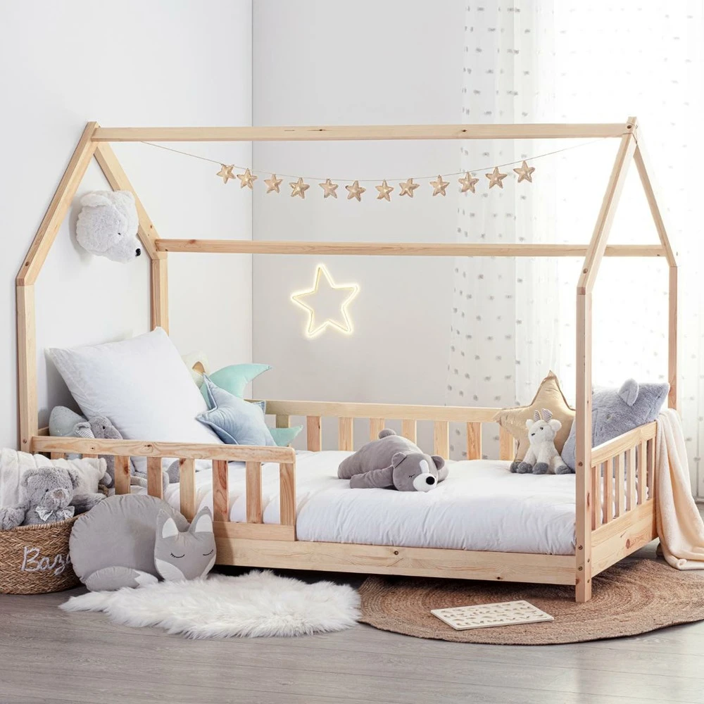 ATMOSPHERA Lit Cabane En Bois Pour Enfant Bosco De 90 X 190 Cm 3 ATMOSPHERA Lit Cabane En Bois Pour Enfant Bosco De 90 X 190 Cm – Image 3