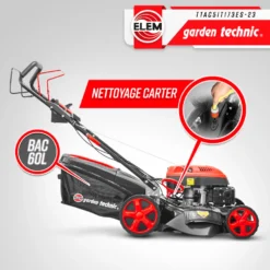 Tondeuse Thermique Autotractée 173cc - 50.6cm Avec Démarrage électrique -mulchin -Pas Cher Jardinoa Magasin 63c1367746b464.92314216