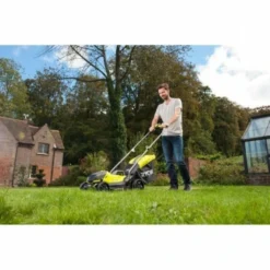 Ryobi Tondeuse A Gazon Pack One+ + Coupe-bordures 18v Sans Fil Rlm1833blt1825m : Rlm18x33b40 Et Coupe-bordures Olt1825m Offert -Pas Cher Jardinoa Magasin 63dbc02eae87d4.98832562