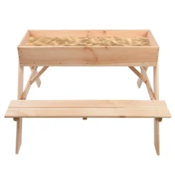 ESSCHERT DESIGN Table Pique Nique Enfant Bac à Sable -Pas Cher Jardinoa Magasin 641efef1a3bc22.11870370