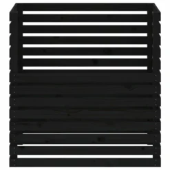 VIDAXL Composteur Noir 100x100x102 Cm Bois Massif De Pin 11 VIDAXL Composteur Noir 100x100x102 Cm Bois Massif De Pin -Pas Cher Jardinoa Magasin 6422e3c79ac662.60409719