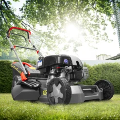 Tondeuse Thermique Tractée 161cc Avec Moteur Briggs And Stratton, Mulching Et éj -Pas Cher Jardinoa Magasin 64248035359907.62784520