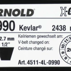 Courroie Trapézoïdale X-grip V De Type 4l990 -Pas Cher Jardinoa Magasin 642480c619db08.79687483