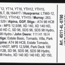 Courroie Trapézoïdale X-grip V De Type 4l790 -Pas Cher Jardinoa Magasin 642480dc89c8b4.38082378