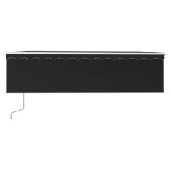 VIDAXL Auvent Automatique Store Capteur De Vent Et Led 5x3m Anthracite -Pas Cher Jardinoa Magasin 6426ddc7ebedd4.36638288