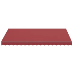 VIDAXL Tissu De Remplacement Pour Auvent Bordeaux Rouge 3,5x2,5 M -Pas Cher Jardinoa Magasin 6426ddc91e8154.36369526