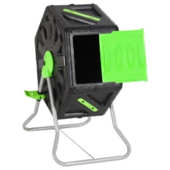 VIDAXL Composteur à Tambour 60x43x74 Cm 70 L Polypropylène -Pas Cher Jardinoa Magasin 6430290adb1754.90195056