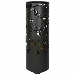 ESSCHERT DESIGN Baril à Feu Birds On Twig Acier Au Carbone Noir Ff409 -Pas Cher Jardinoa Magasin 6437284f71b2c6.20168722