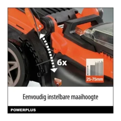 Tondeuse Sans Fil 20v 34cm Brushless - Powdpglws1 - Livrée Avec Batterie 20v 4,0ah + Chargeur Rapide -Pas Cher Jardinoa Magasin 643d9e402eebb4.35594539