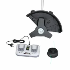 Voltr 36v – Débroussailleuse ø38cm Sans Fil – Avec 2 Batteries Litihium 2.0ah + Double Chargeur Charge Rapide. 1 Bobine Double Fil -Pas Cher Jardinoa Magasin 6445ca2fcda9f4.61538800