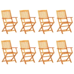 VIDAXL Ensemble De Jardin Pliable En Acacia -Pas Cher Jardinoa Magasin 64498682287c29.11153350