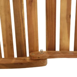 VIDAXL Chaise Longue Bois En Acacia Avec Coussin -Pas Cher Jardinoa Magasin 64534d91d389a6.09997883