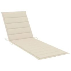 VIDAXL Chaise Longue De Jardin Avec Table Et Coussin Pin Imprégné -Pas Cher Jardinoa Magasin 64535321801388.39028877
