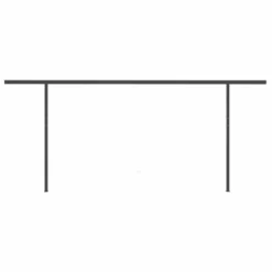 VIDAXL Auvent Manuel Rétractable Avec Led 6x3,5 M Orange Et Marron -Pas Cher Jardinoa Magasin 645657da6bbae8.64337095