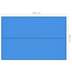 VIDAXL Bâche D'extérieur 3x2 M Bleu -Pas Cher Jardinoa Magasin 645801f41be600.56142390