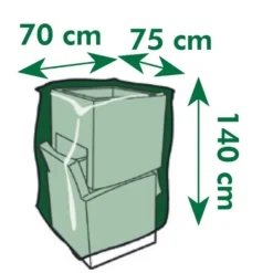 Nature Housse Pour Chaise Empilable De Jardin Pe 140x75x70 Cm 6031601 -Pas Cher Jardinoa Magasin 645a915622c9e4.36204928