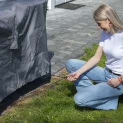 Madison Housse De Meubles D'extérieur 100 X 100 X 70 Cm Gris -Pas Cher Jardinoa Magasin 645a9159a9ed25.57444557