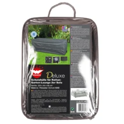 Happy People Housse Pour Salon De Jardin Deluxe 220x80x80 Cm Gris -Pas Cher Jardinoa Magasin 645a96aa1049d4.71403950